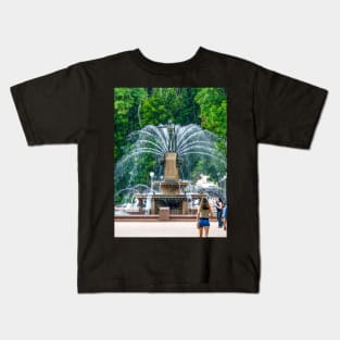 Archibald Fountain, Hyde Park, Sydney, NSW, Australia Kids T-Shirt